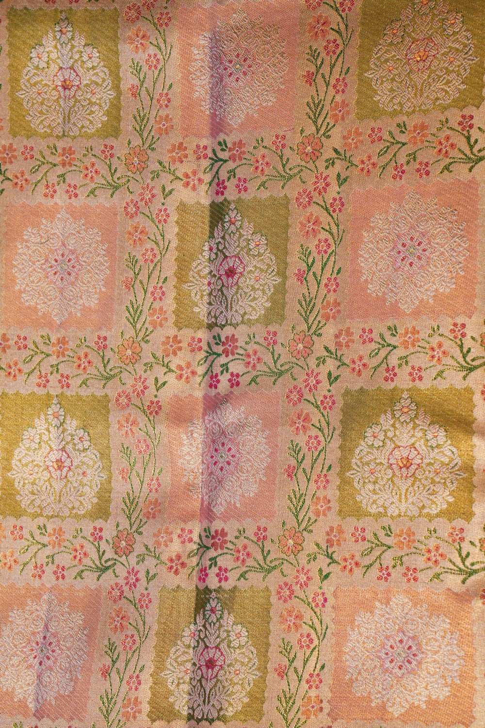 Image of Kanchipattu Brocade Gold Saree