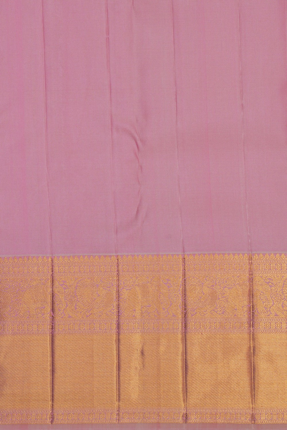Image of Kanchipattu Brocade Pink Saree