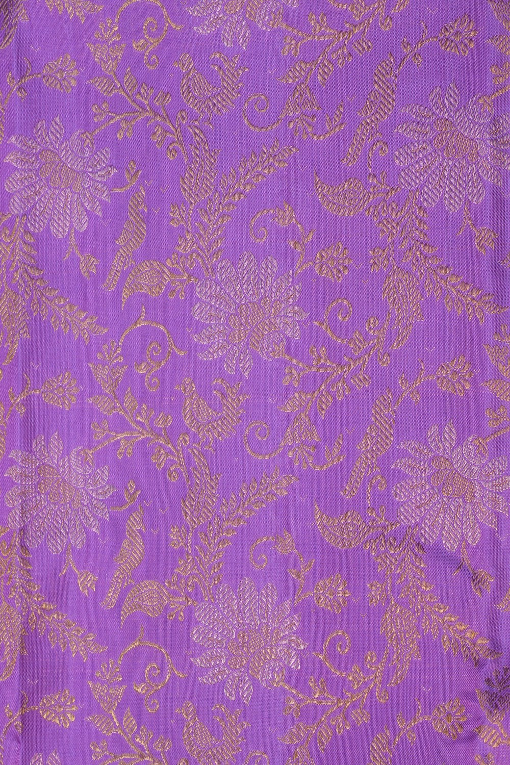 Image of Kanchipattu Brocade Purple Saree