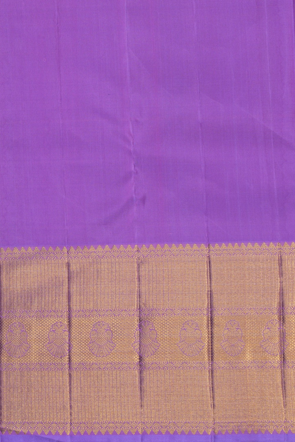 Image of Kanchipattu Brocade Purple Saree