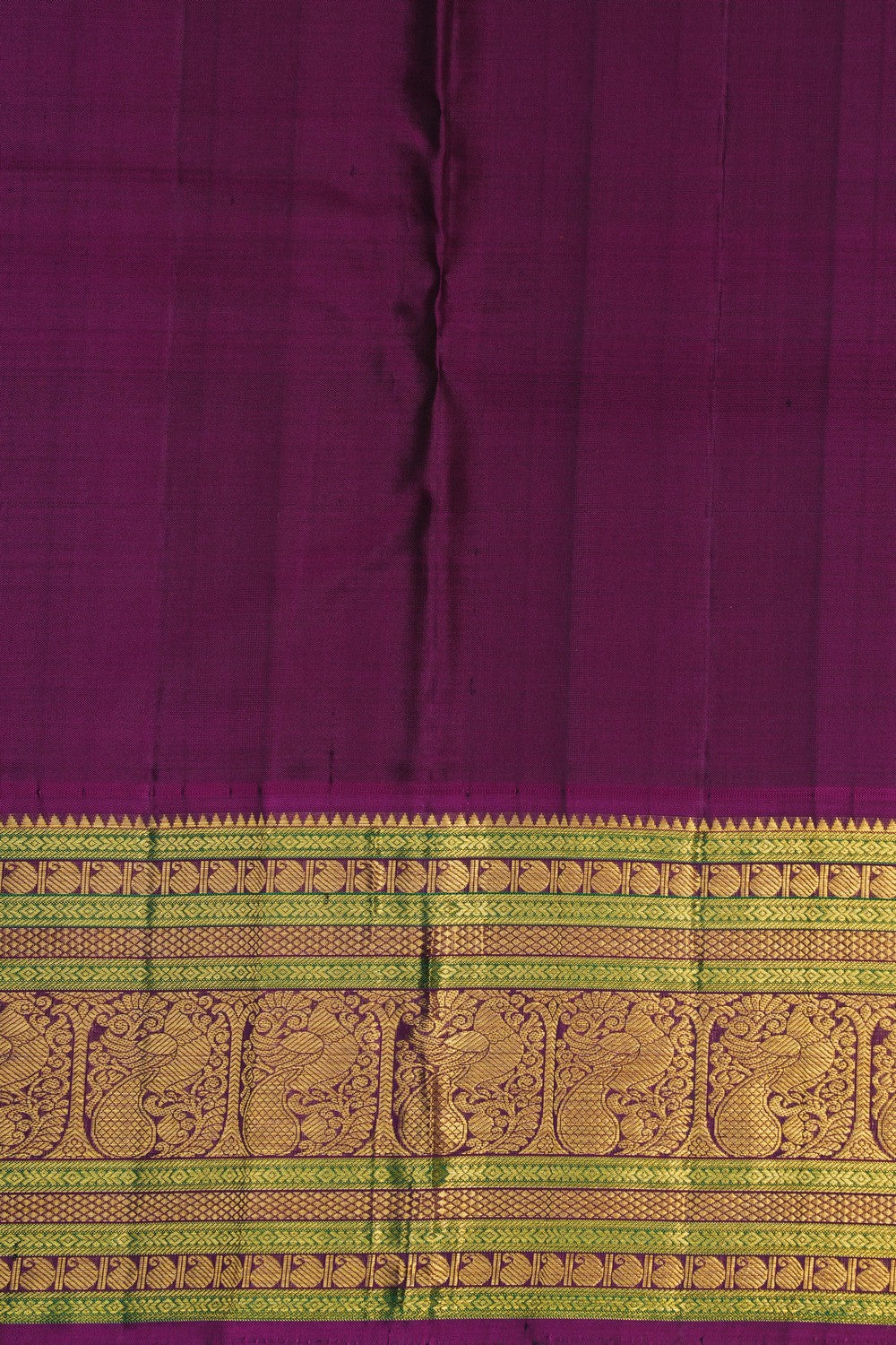 Image of Arani Silk Mustard Saree