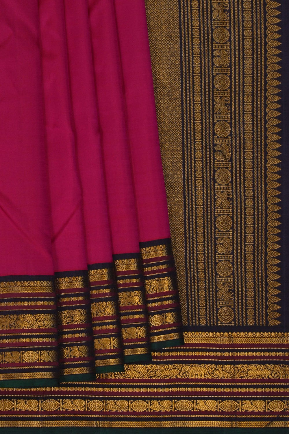 Image of Arani Silk Pink Saree