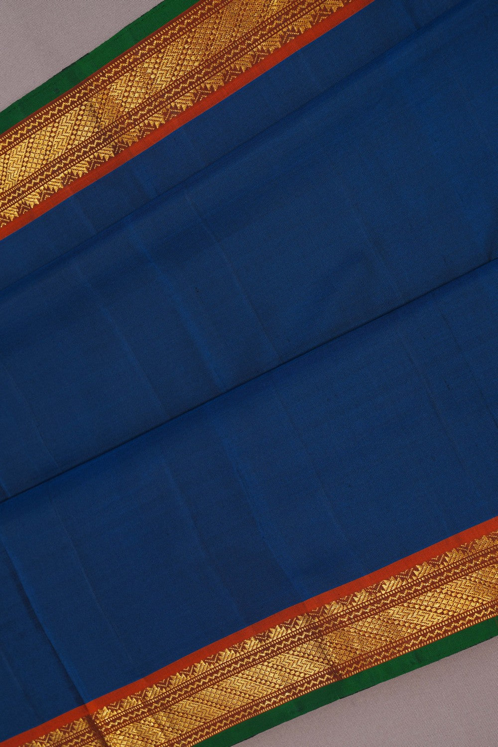 Image of Arani Silk Blue Saree