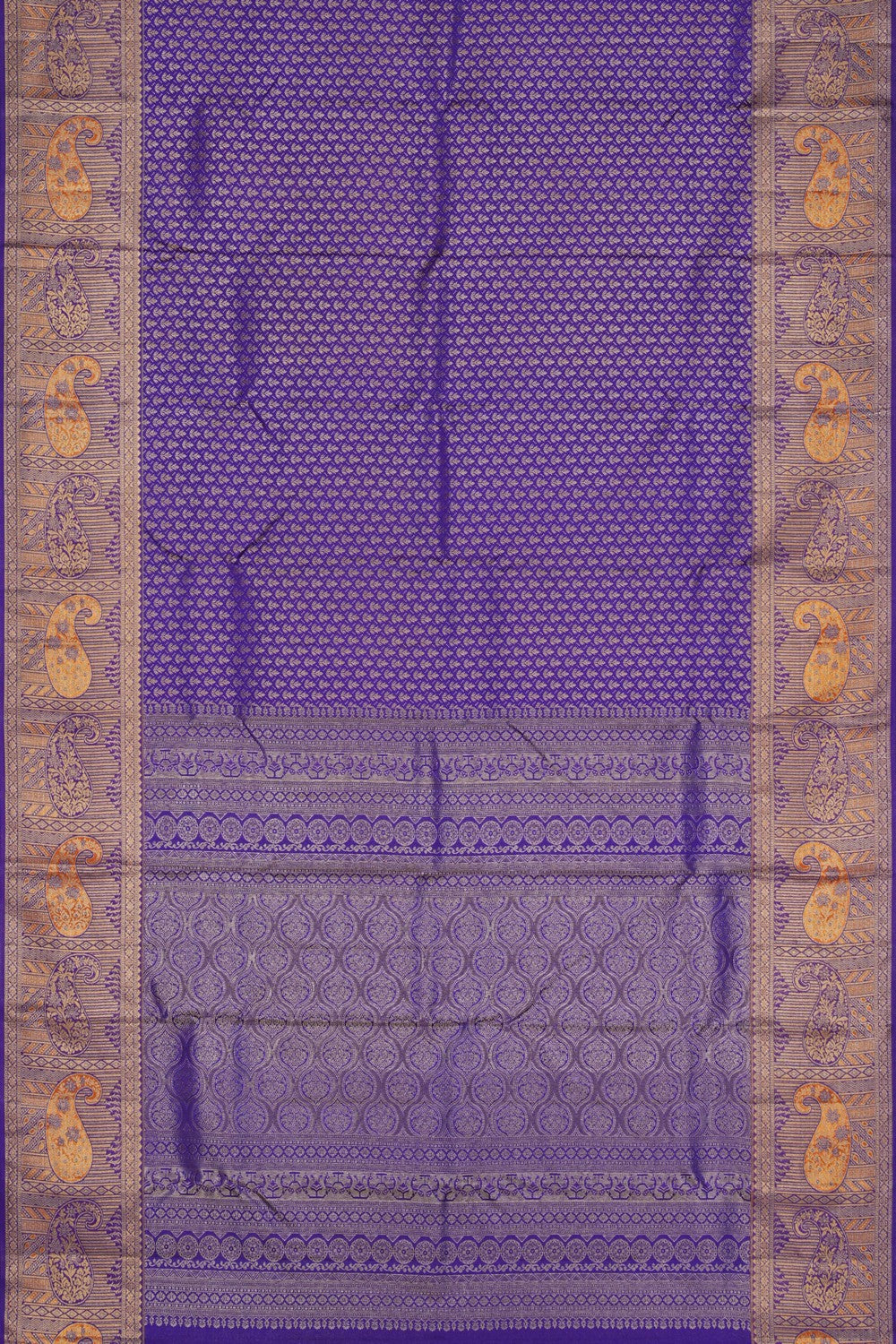 Image of Kanchipattu Brocade Purple Saree