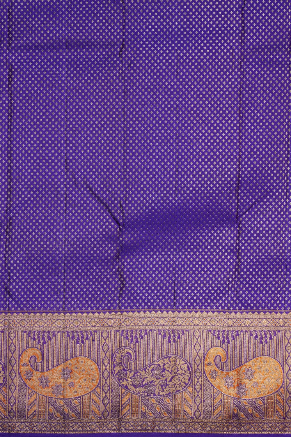 Image of Kanchipattu Brocade Purple Saree