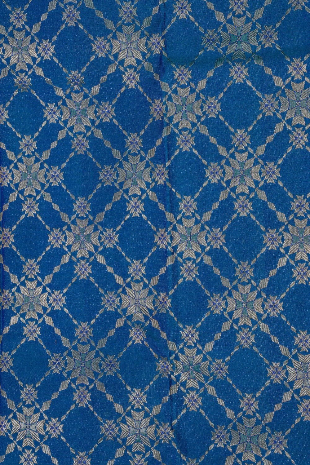 Image of Kanchipattu Brocade Blue Saree