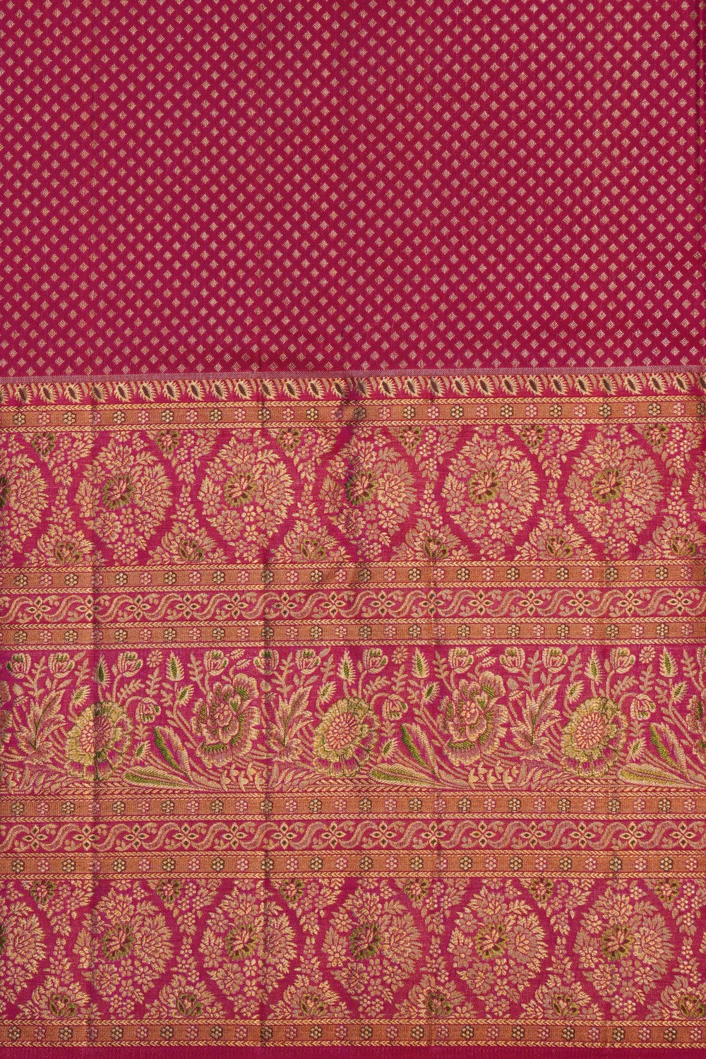 Image of Kanchipattu Brocade Peach Saree