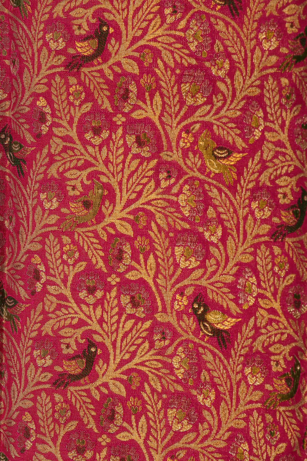 Image of Kanchipattu Brocade Pink Saree