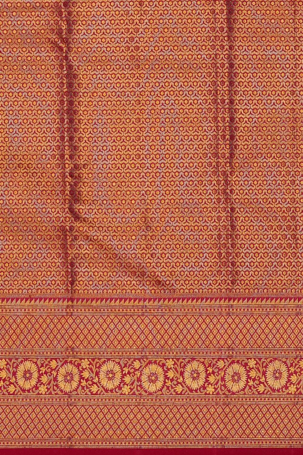 Image of Kanchipattu Brocade Pink Saree