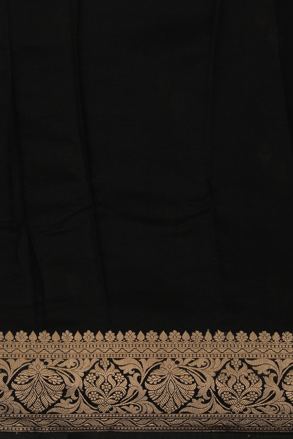 Image of Banarasi Silk Black Saree