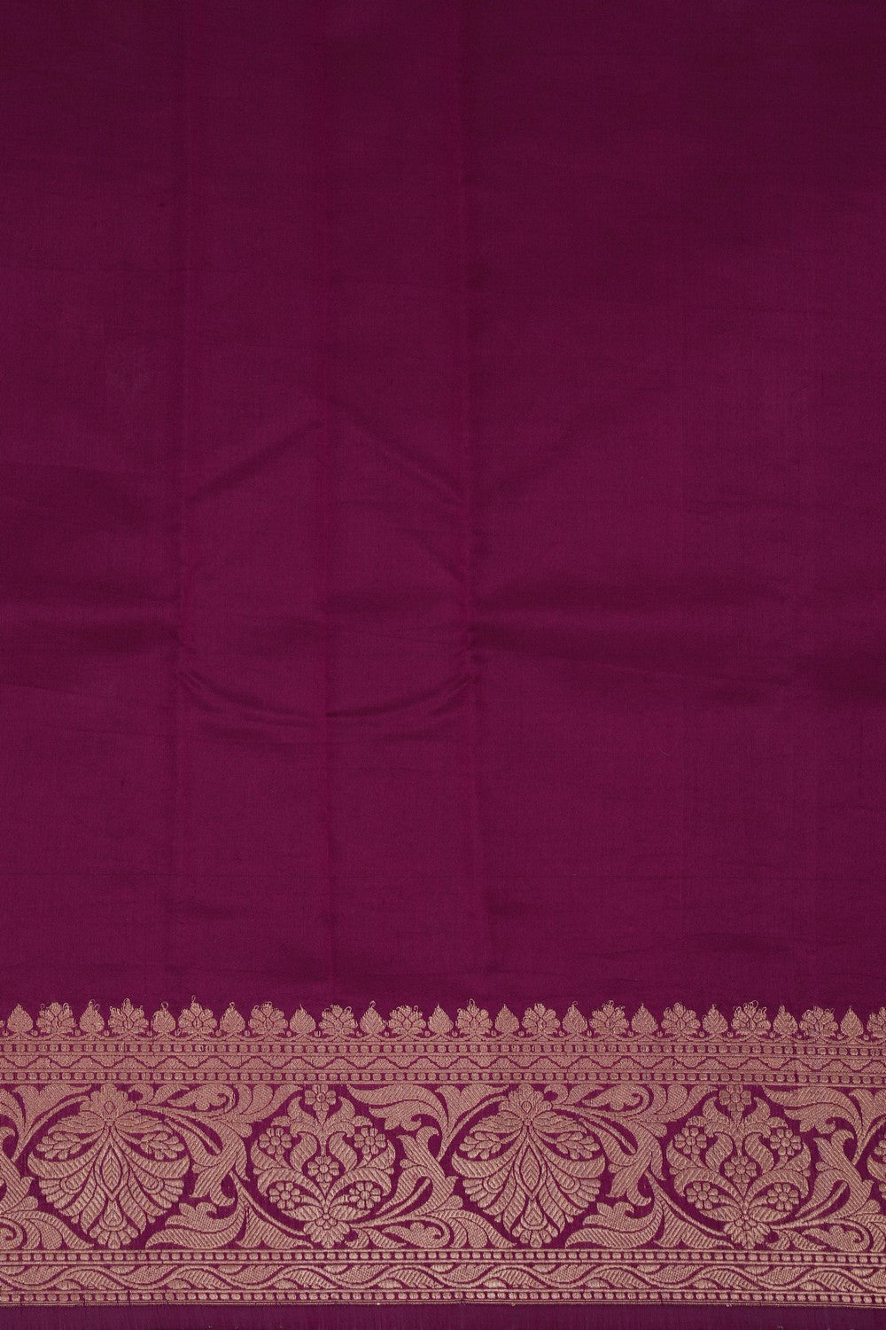 Image of Banarasi Silk Purple Saree