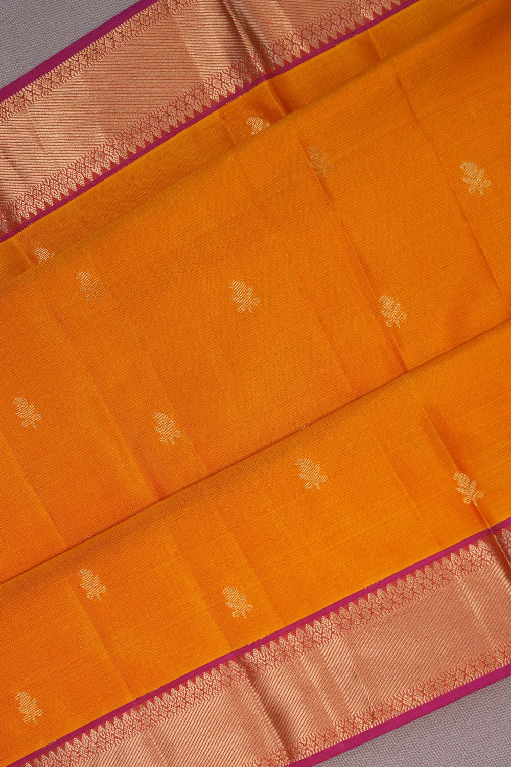 Image of South Silk Yellow Saree
