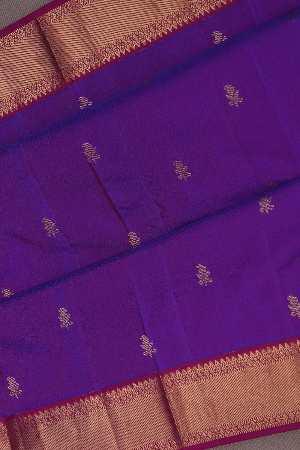 Image of South Silk Purple Saree