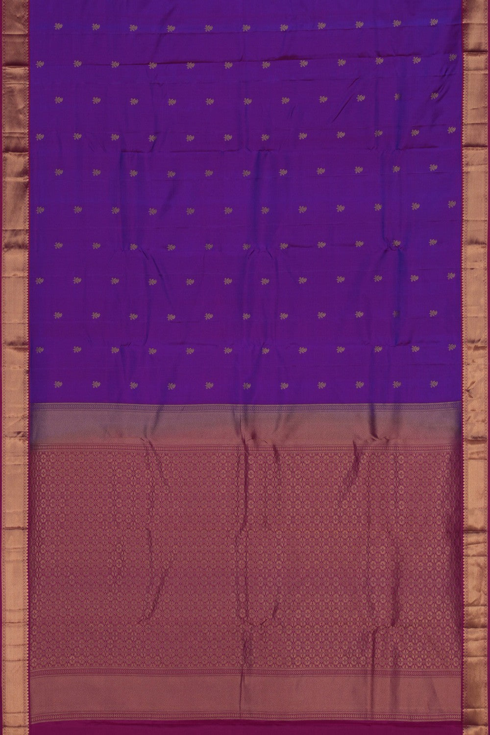 Image of South Silk Purple Saree