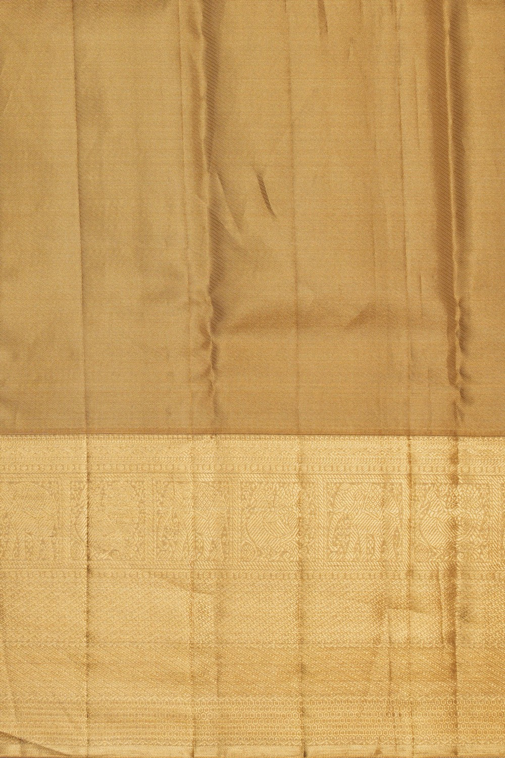 Image of Kanchipattu Tissue Brocade Gold Saree
