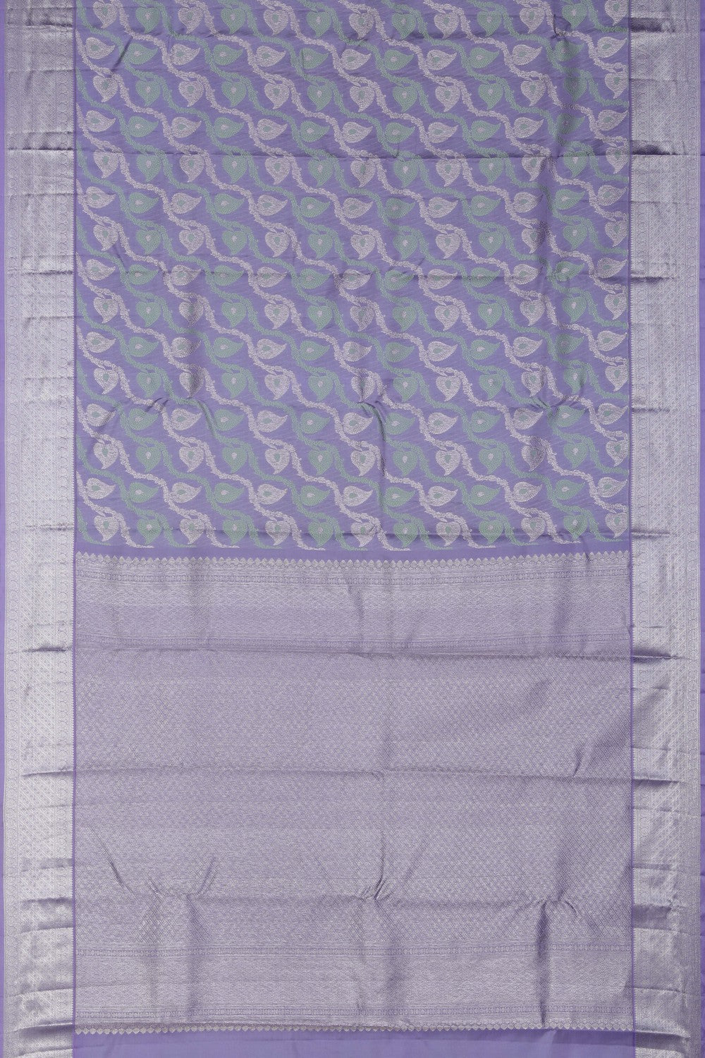 Image of Kanchipattu Brocade Purple Saree