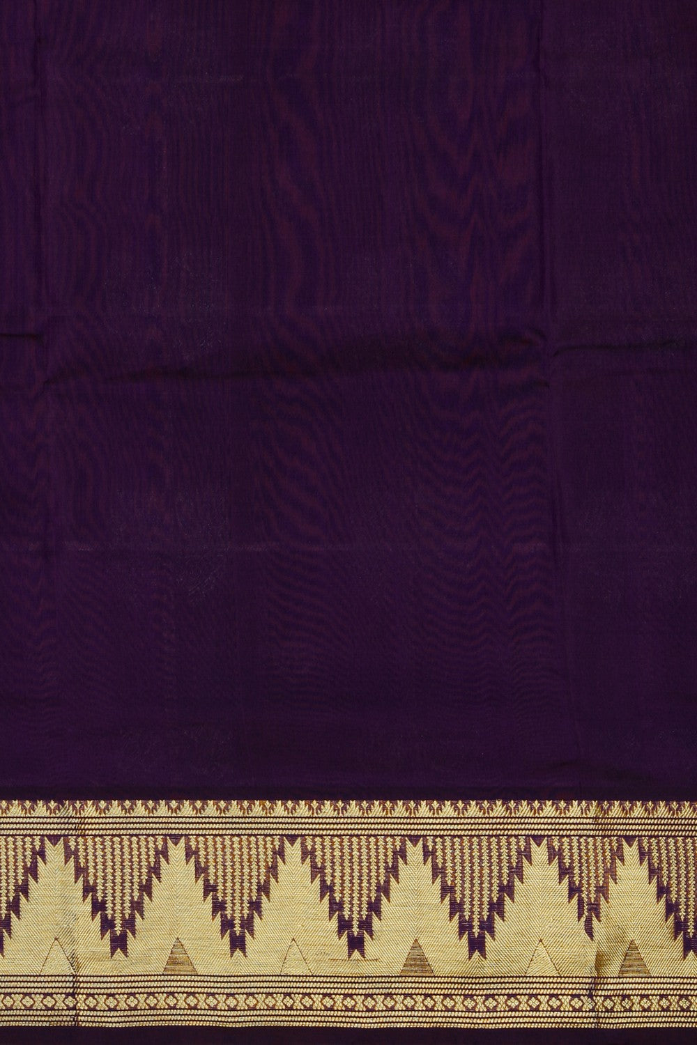 Image of Venkatagiri Kattam Purple Saree