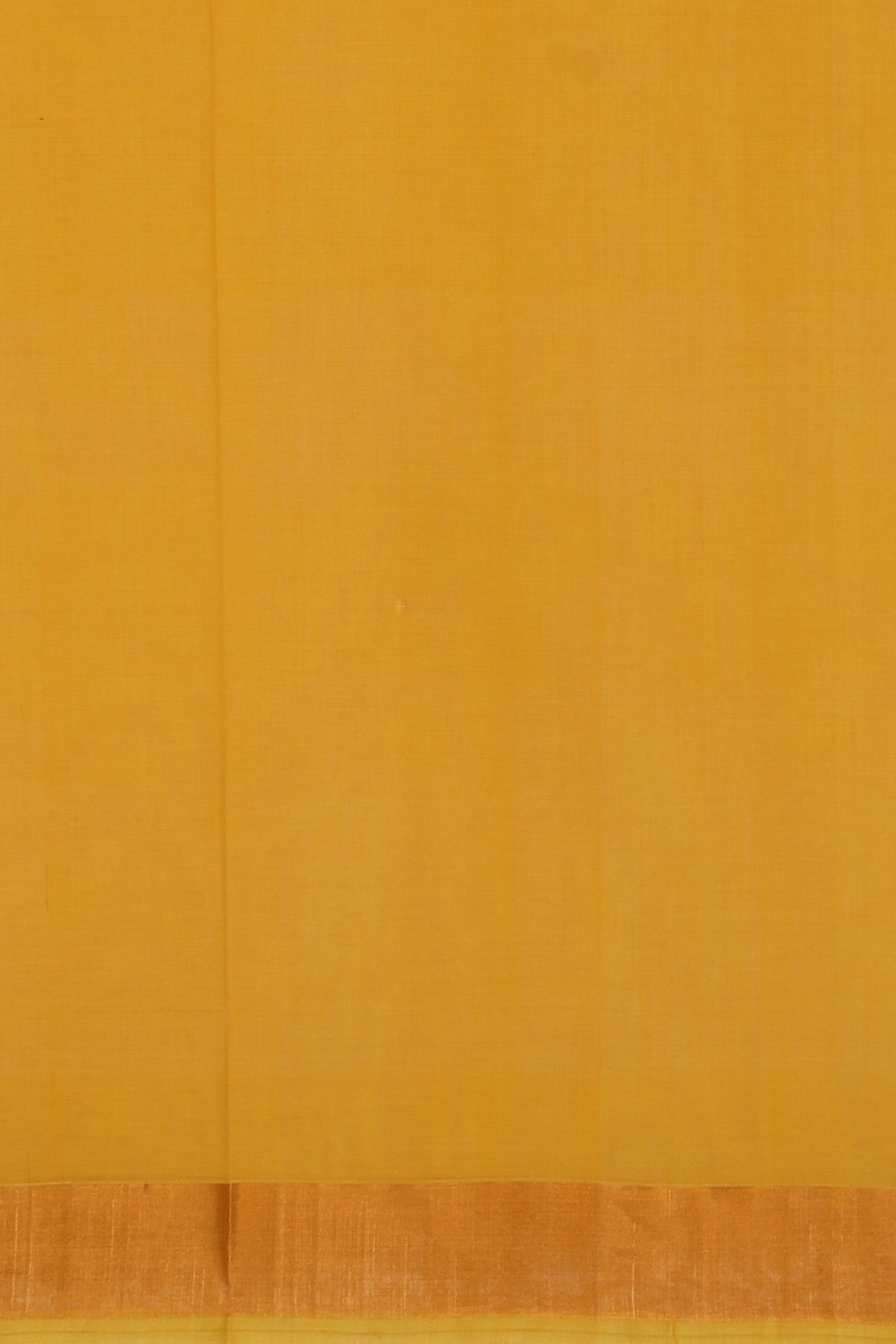 Image of Uppada Cotton Yellow Saree