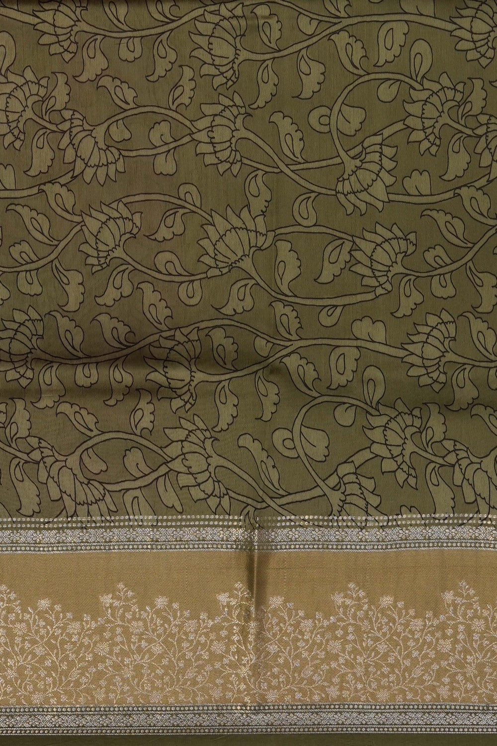 Image of Kalamkari Painting Saree