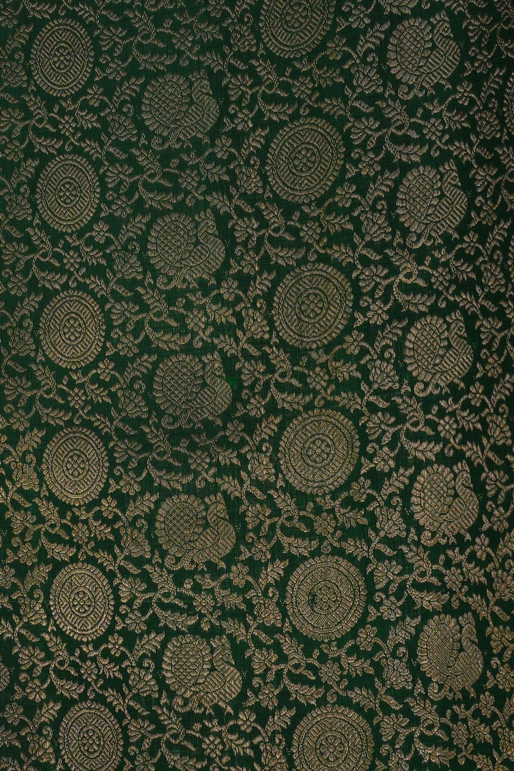 Image of Kanchipattu Brocade Green Saree