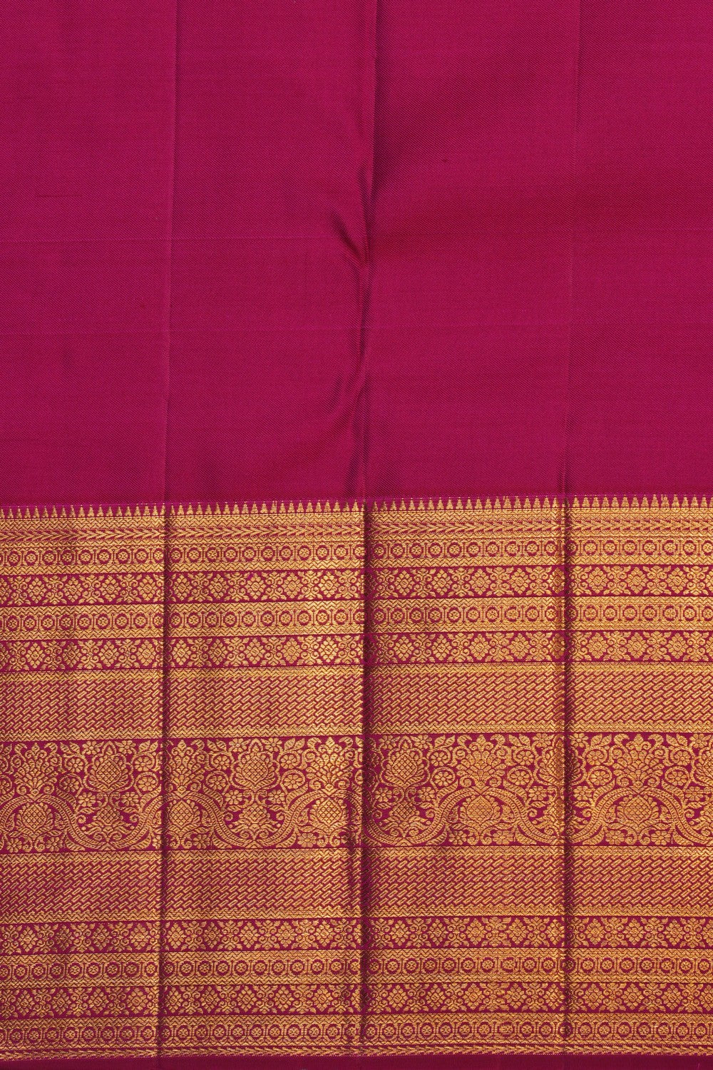 Image of Kanchipattu Brocade Pink Saree