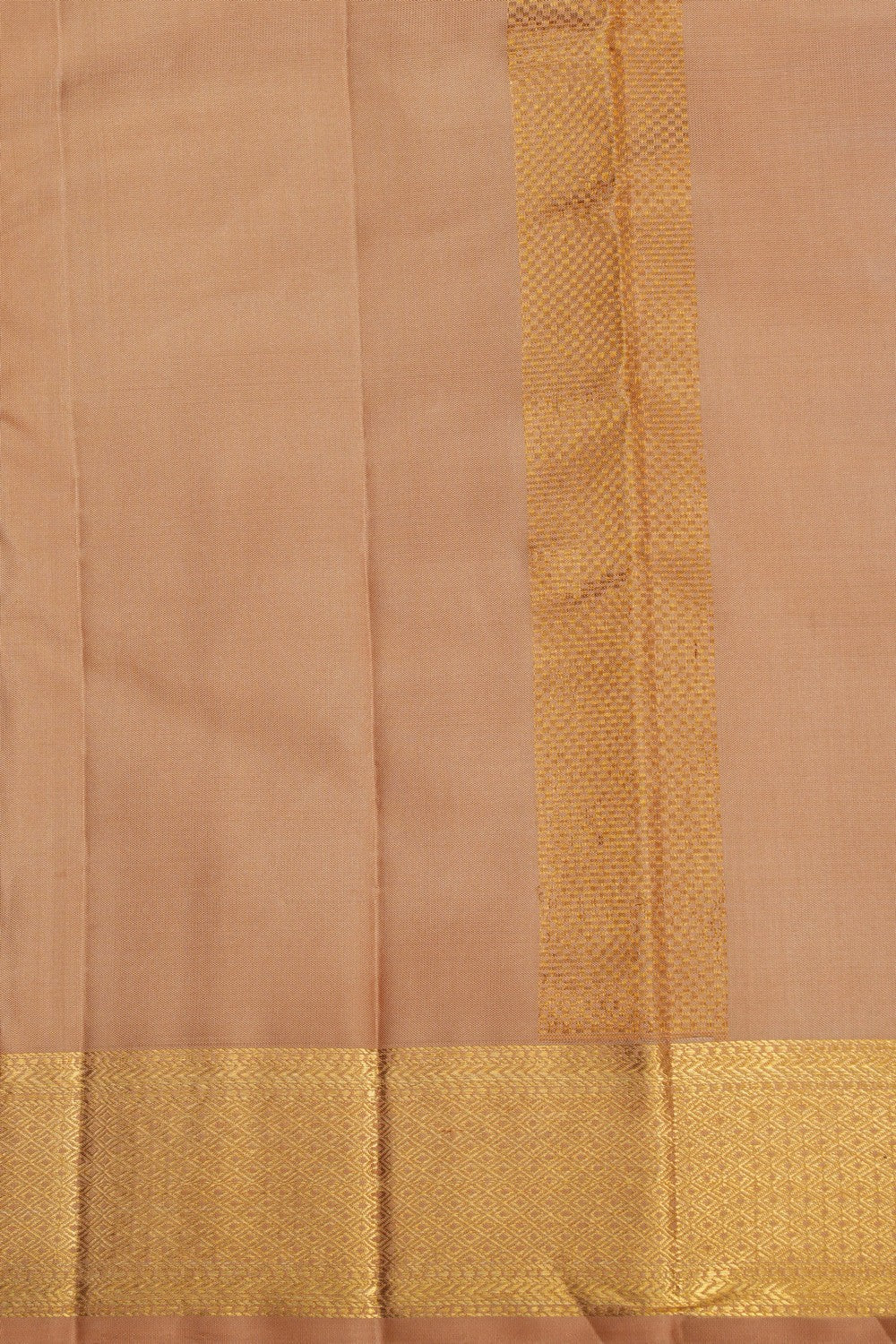 Image of Kanchi Silk Dhoti With Kanduva (8 X 4) 3 PCS Set