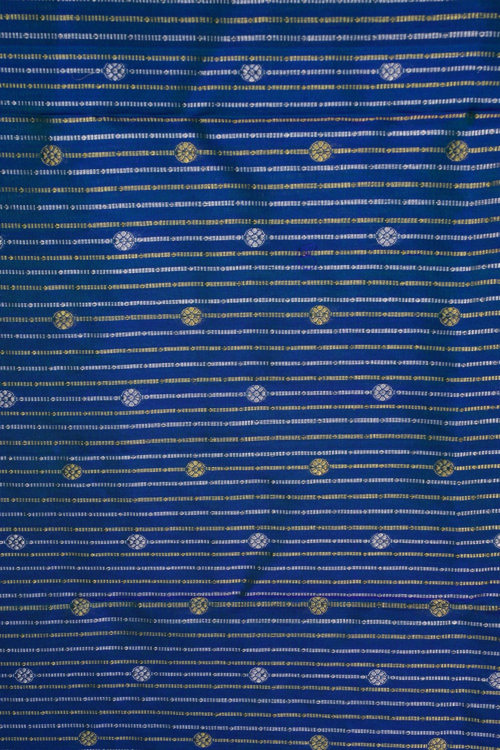 Image of Venkatagiri Brocade Teal-Green Saree