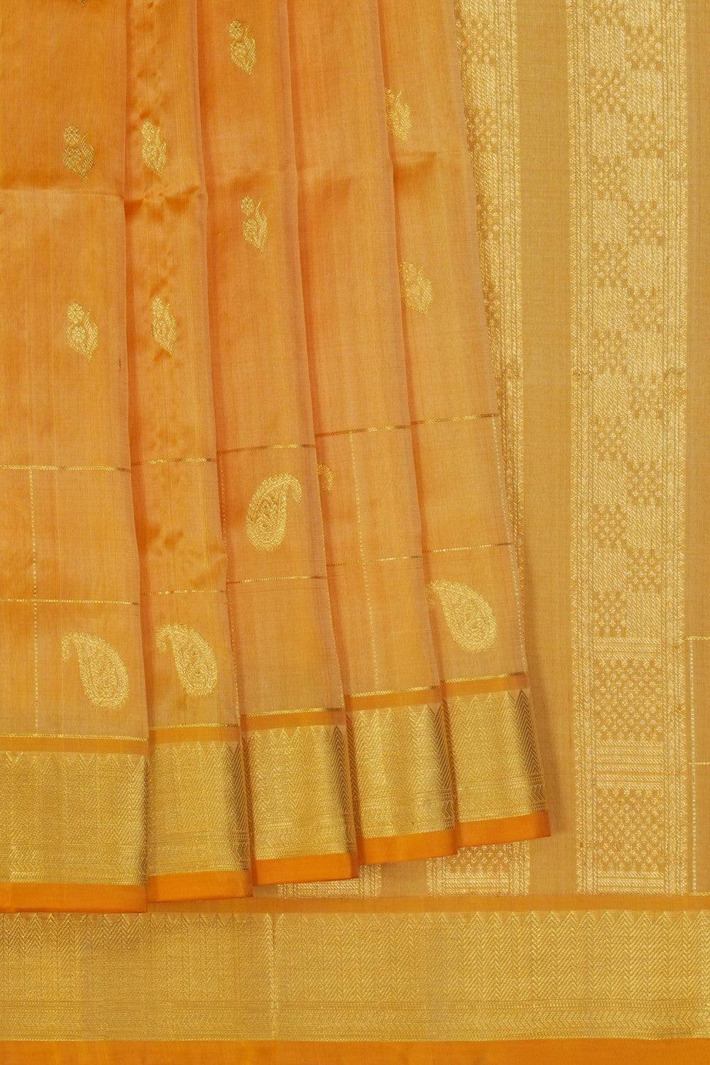 Image of Venkatagiri Yellow Saree