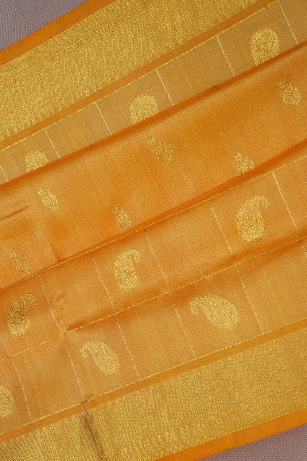 Image of Venkatagiri Yellow Saree