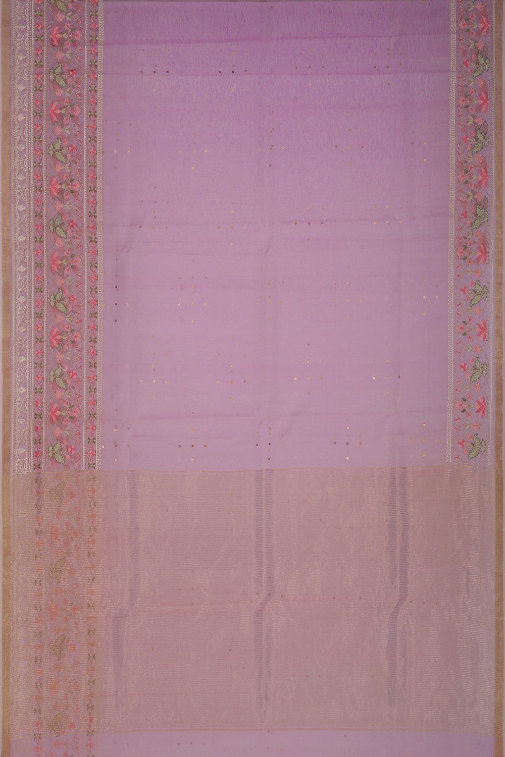 Image of Kora Silk Embroidery Saree