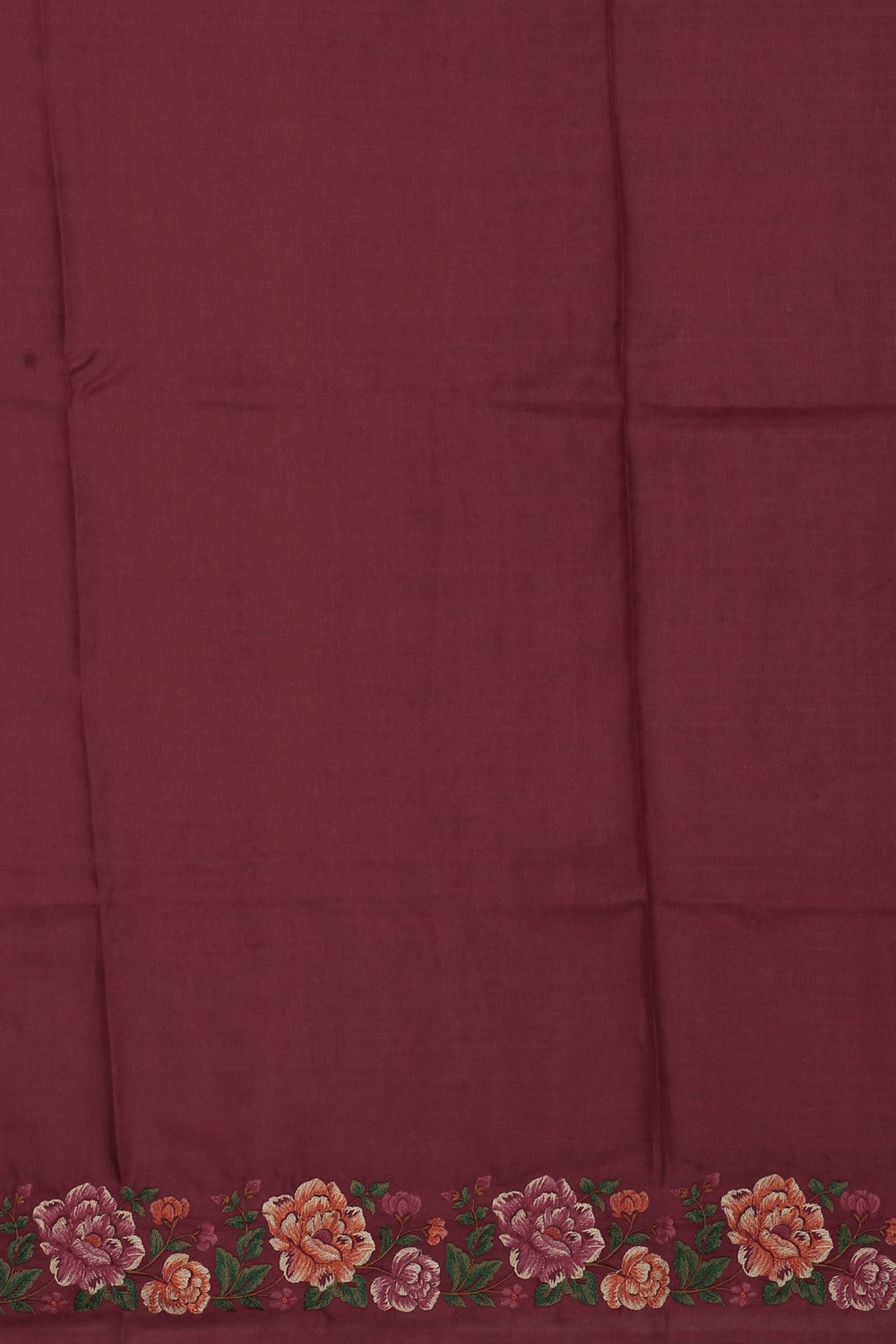 Image of A Tussar Embroidery Saree