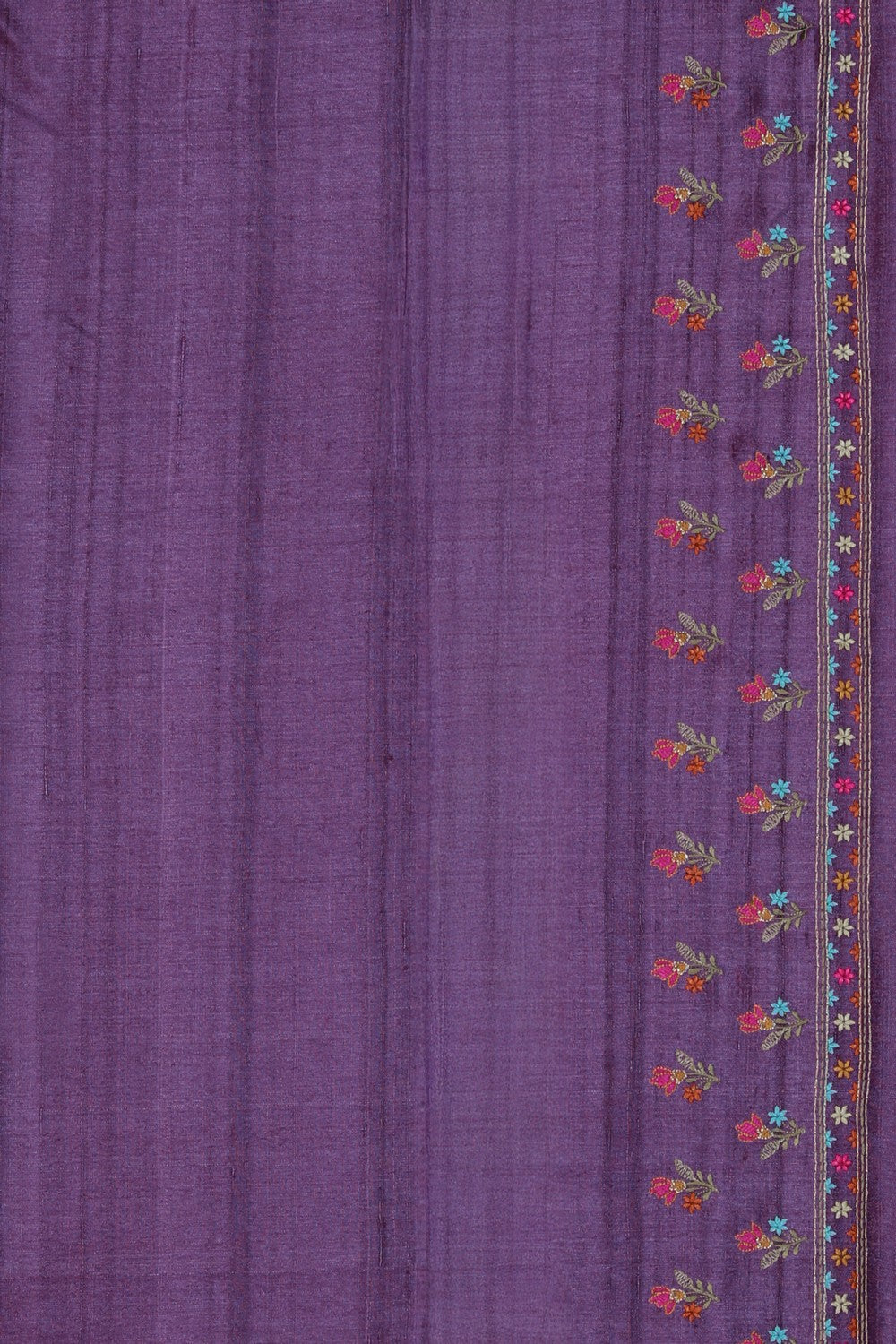 Image of A Tussar Embroidery Saree