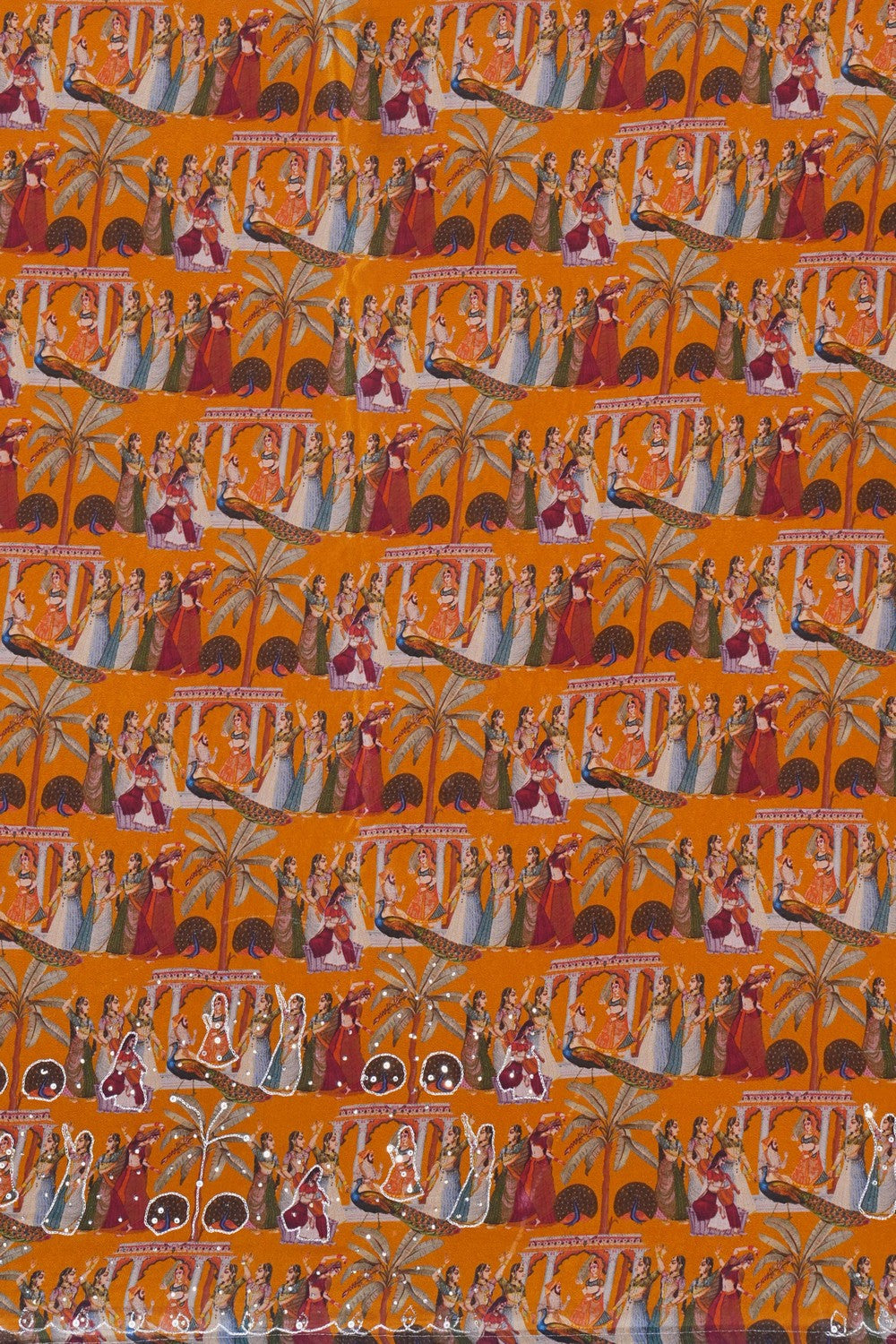 Image of A Crepe Embroidery Saree