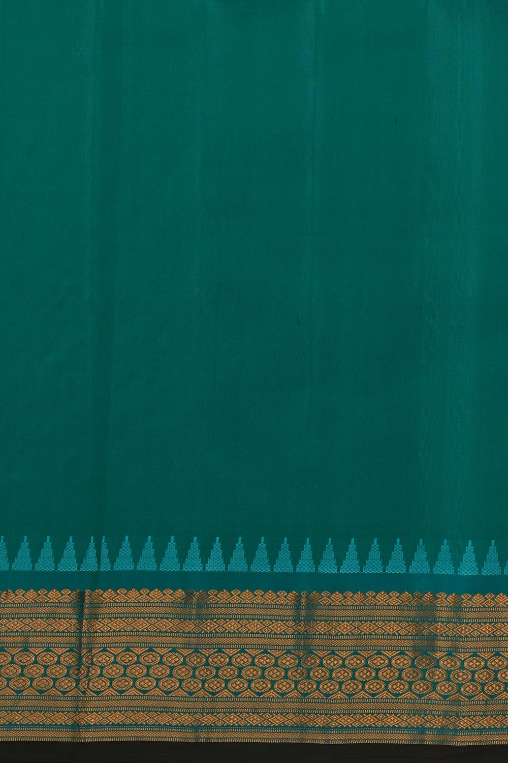 Image of Gadwal Silk Purple Saree