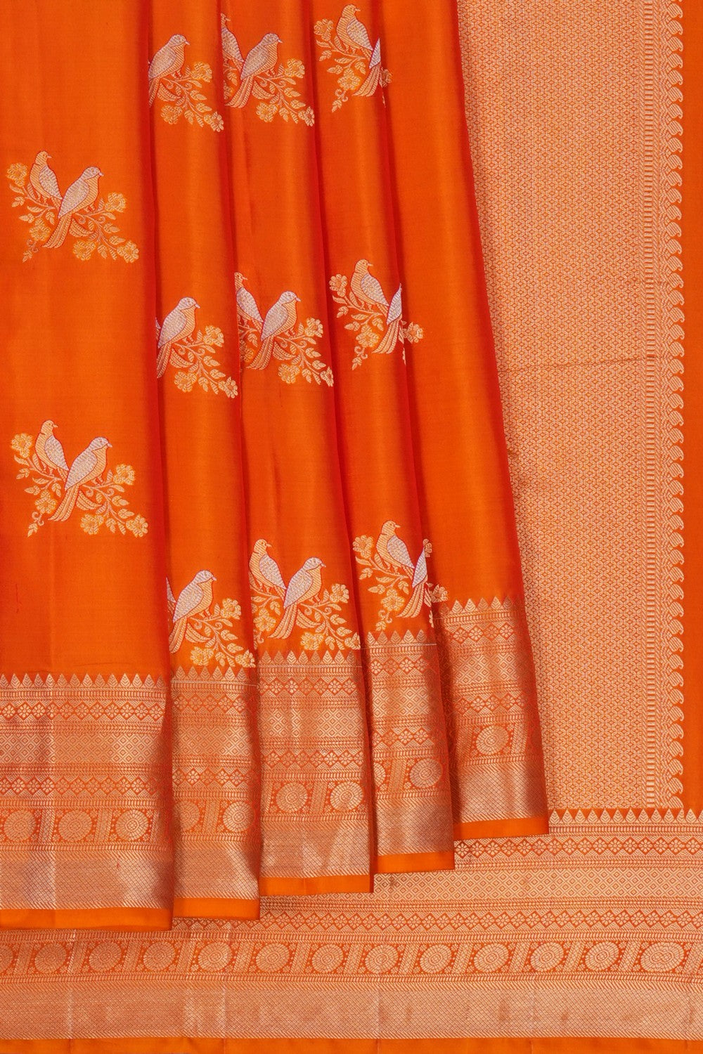 Image of South Silk Mustard Saree