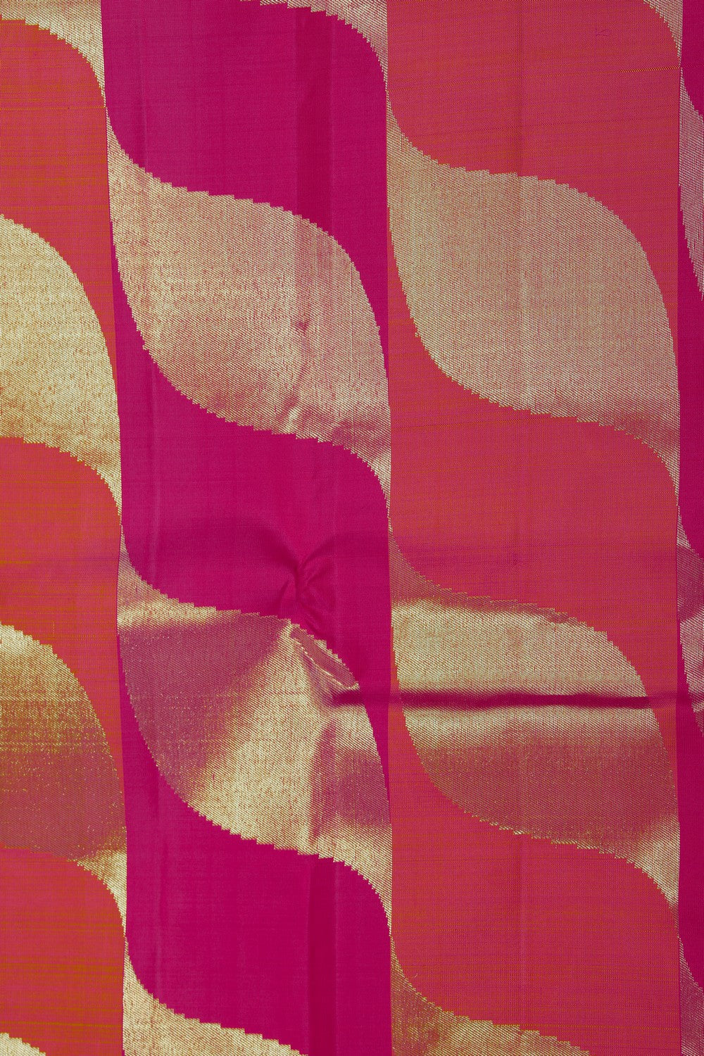 Image of Kanchipattu Geometric Pattern Saree