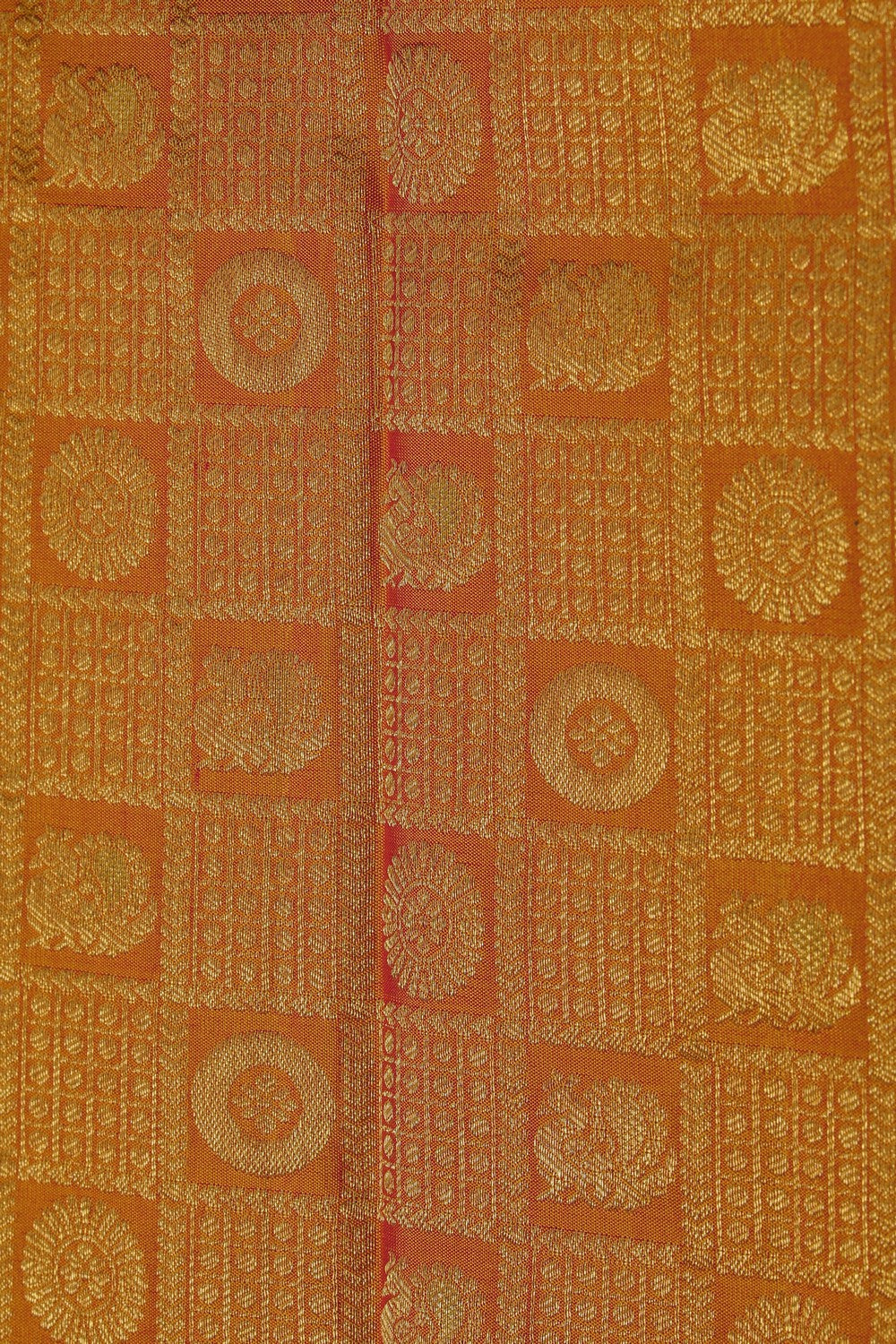 Image of Kanchipattu Brocade Yellow Saree