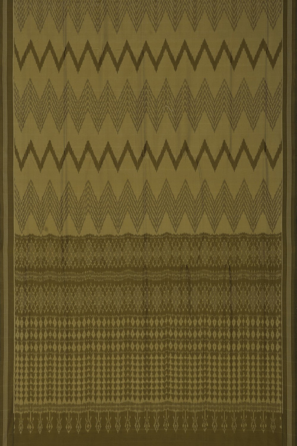 Image of Pochampally Ikat Silk Saree