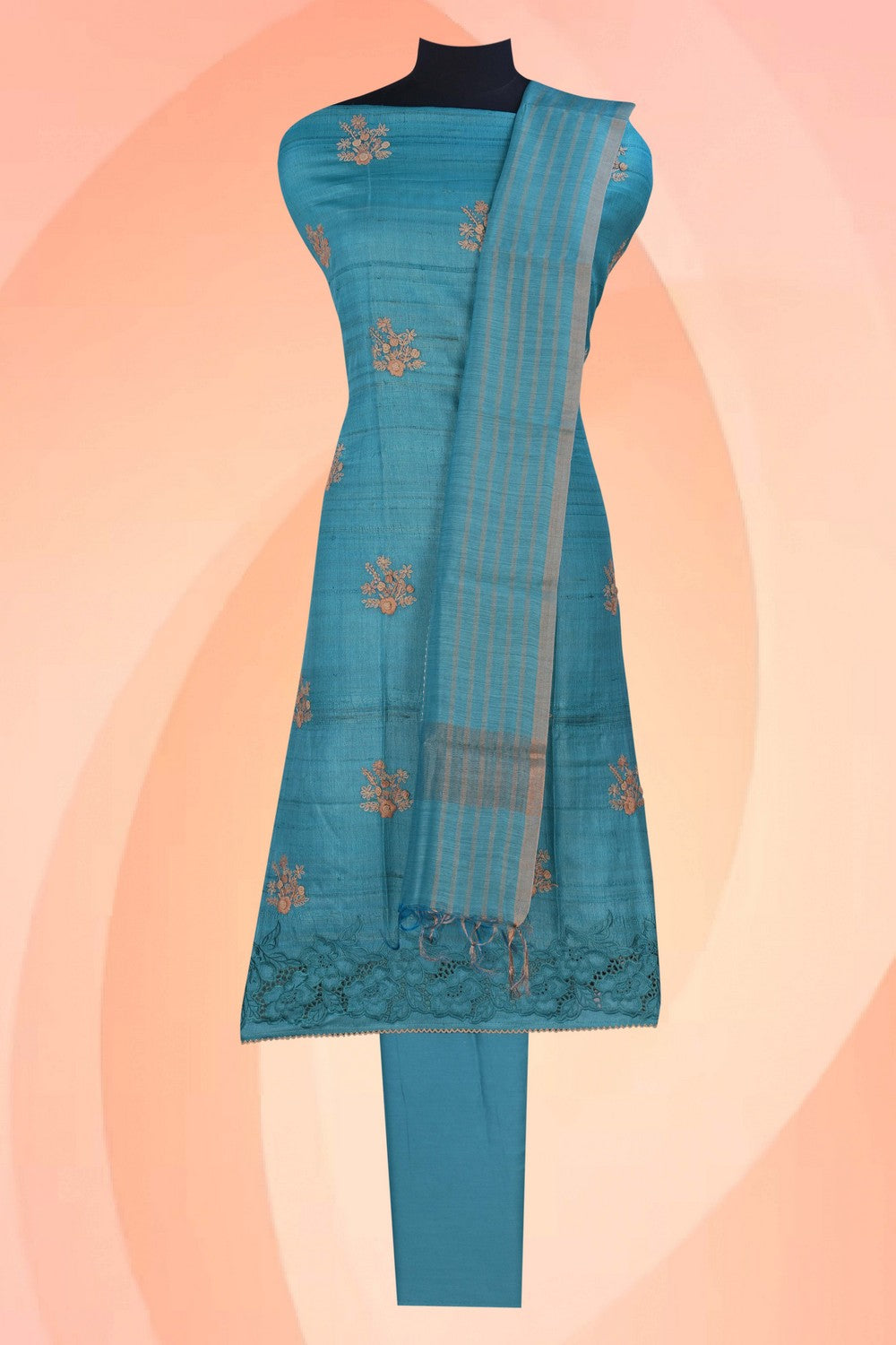 Image of Unstitched Suit Set Fabric (3 Pcs Set)