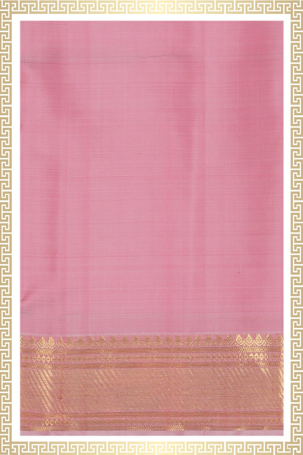 Image of Kanchi Silk Dhoti With Kanduva (8 X 4) 3 PCS Set