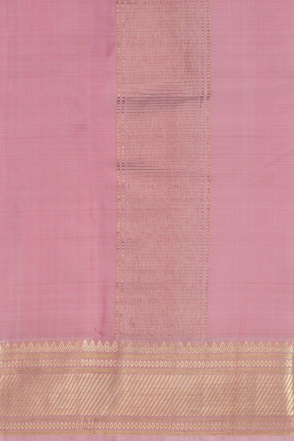 Image of Kanchi Silk Dhoti With Kanduva (8 X 4) 3 PCS Set