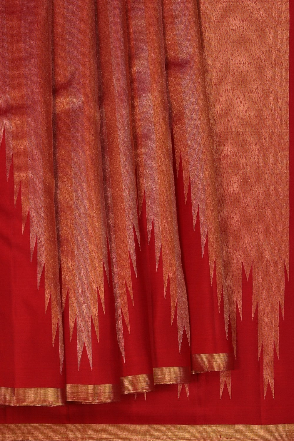 Image of Kanchi Silk Red Saree