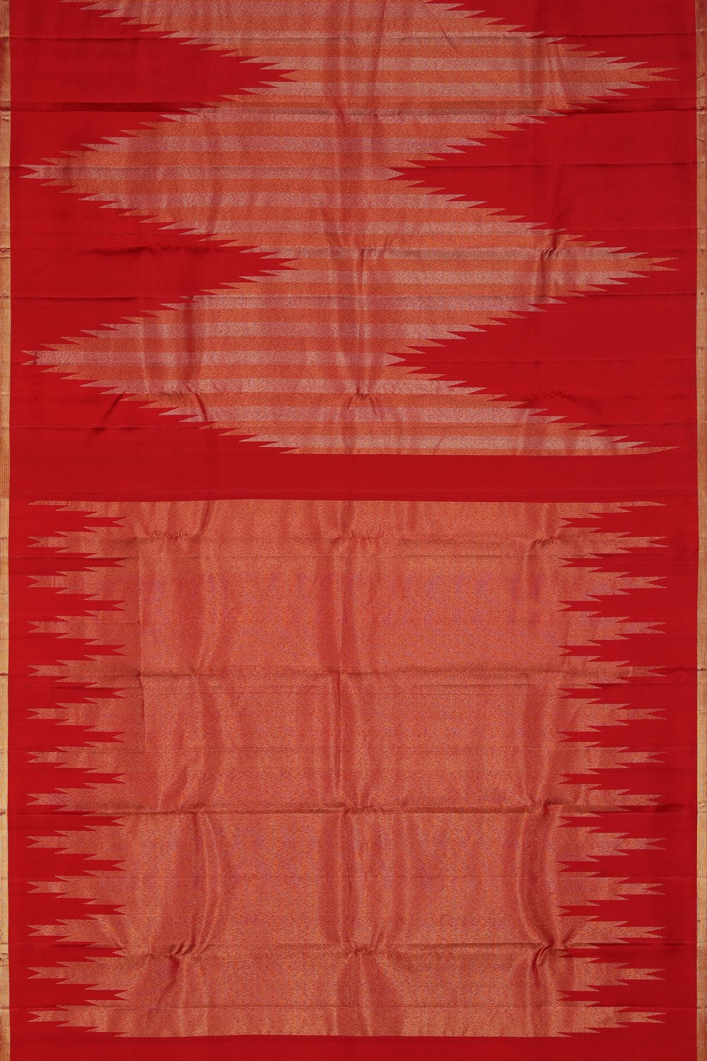 Image of Kanchi Silk Red Saree