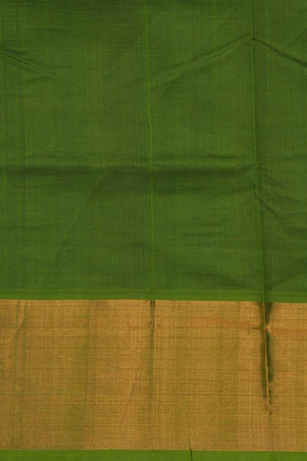 Image of South Cotton Silk Indigo Blue Saree