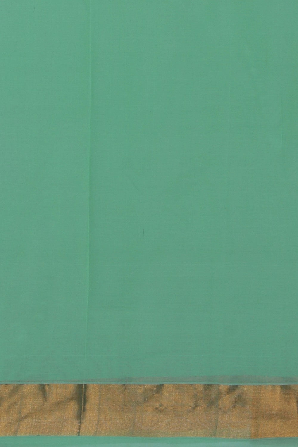 Image of Uppada Cotton Serene Green Saree