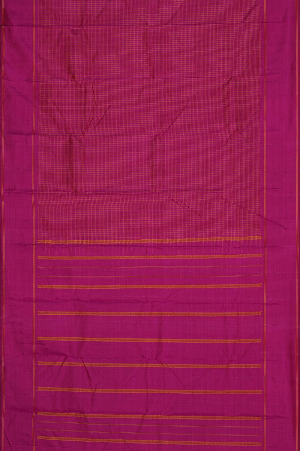 Image of Arani Silk Kattam Pink Saree
