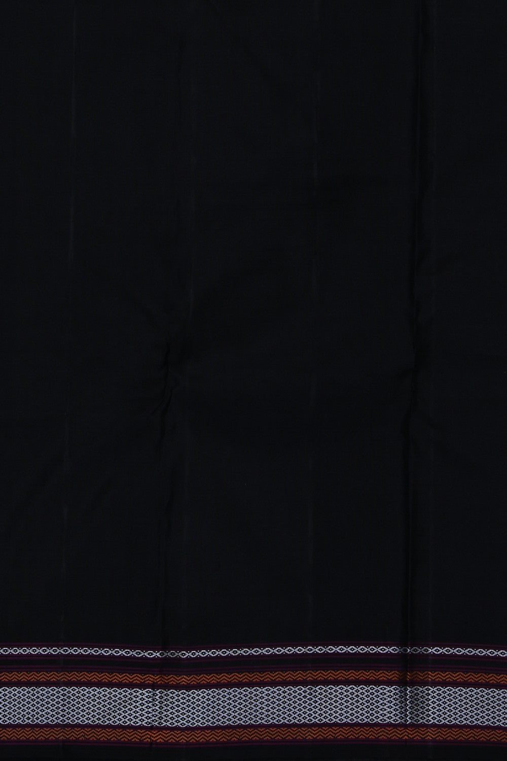 Image of Arani Silk Kattam Black Saree