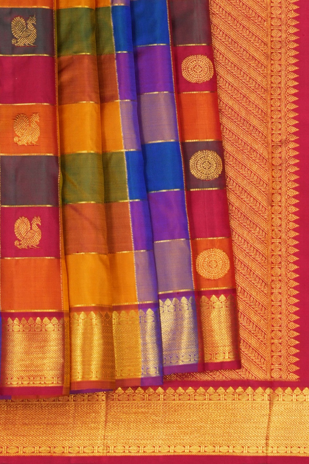 Image of Arani Silk Kattam Saree