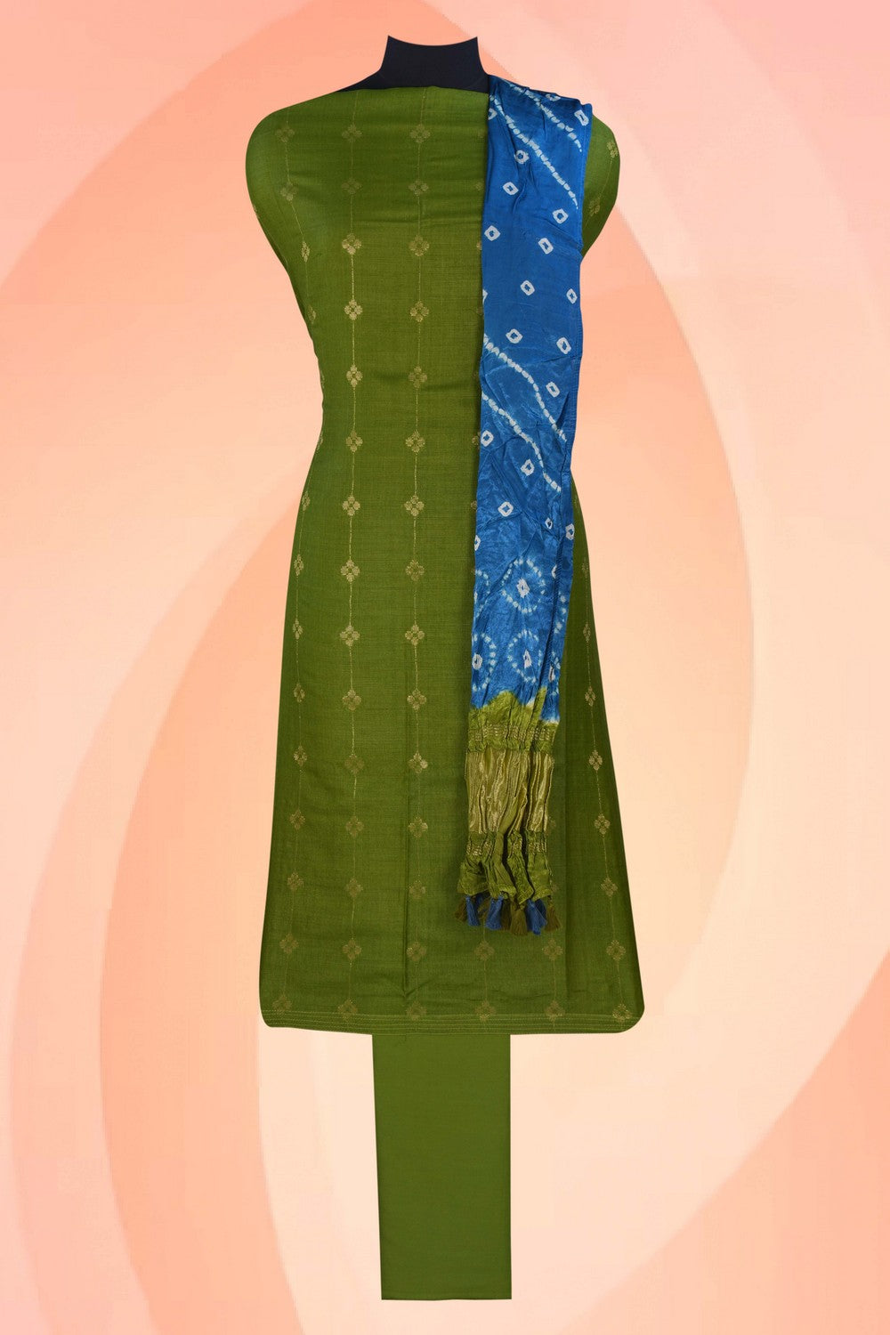 Image of Unstitched Suit Set Fabric (3 Pcs Set)