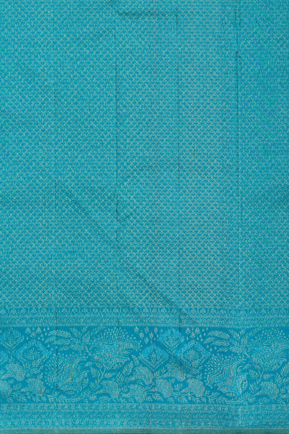 Image of Kanchipattu Brocade Anand Blue Saree